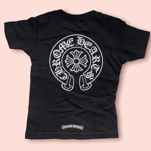 Toddler chrome hearts tee